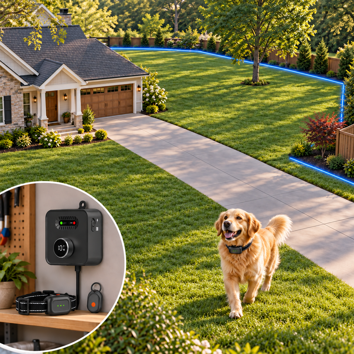 Can an Invisible Dog Fence Cross a Driveway? In-Ground Fence Installation Guide