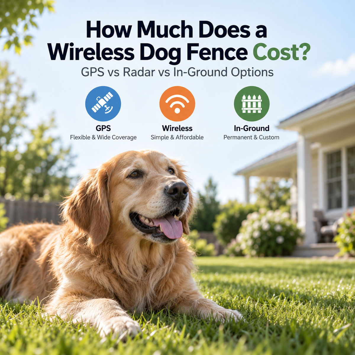 How Much Does a Wireless Dog Fence Cost? GPS vs Radar vs In-Ground Options