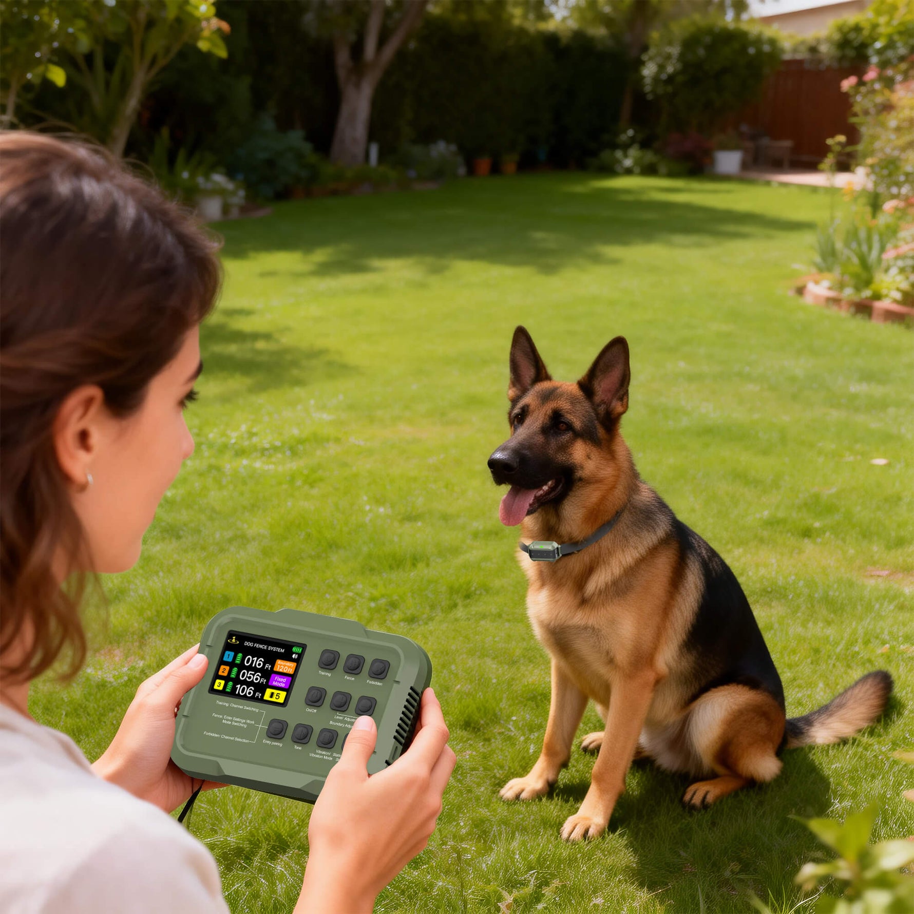 Wireless electronic fence