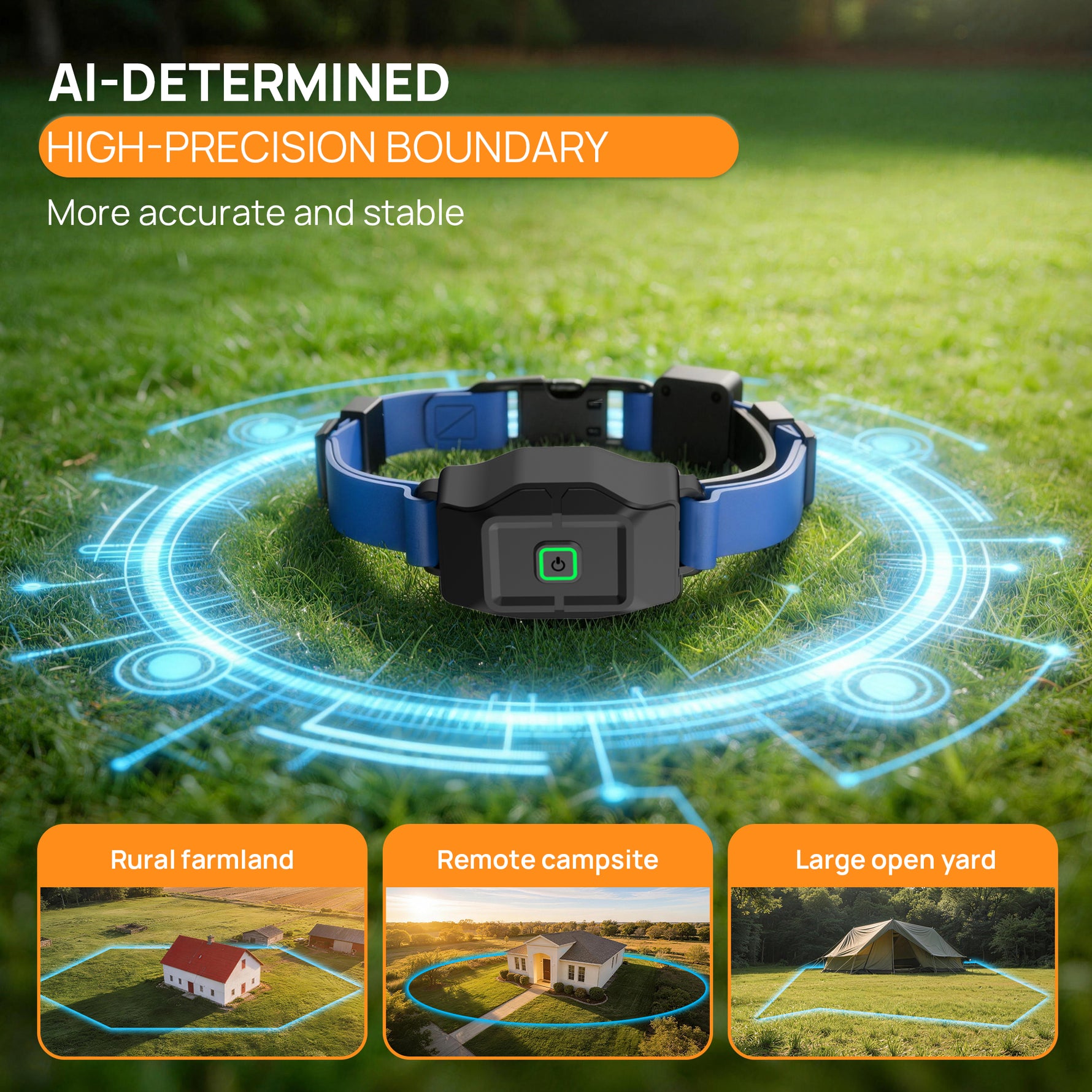 PetHey App-Based GPS Wireless Dog Fence F860 - F860_06