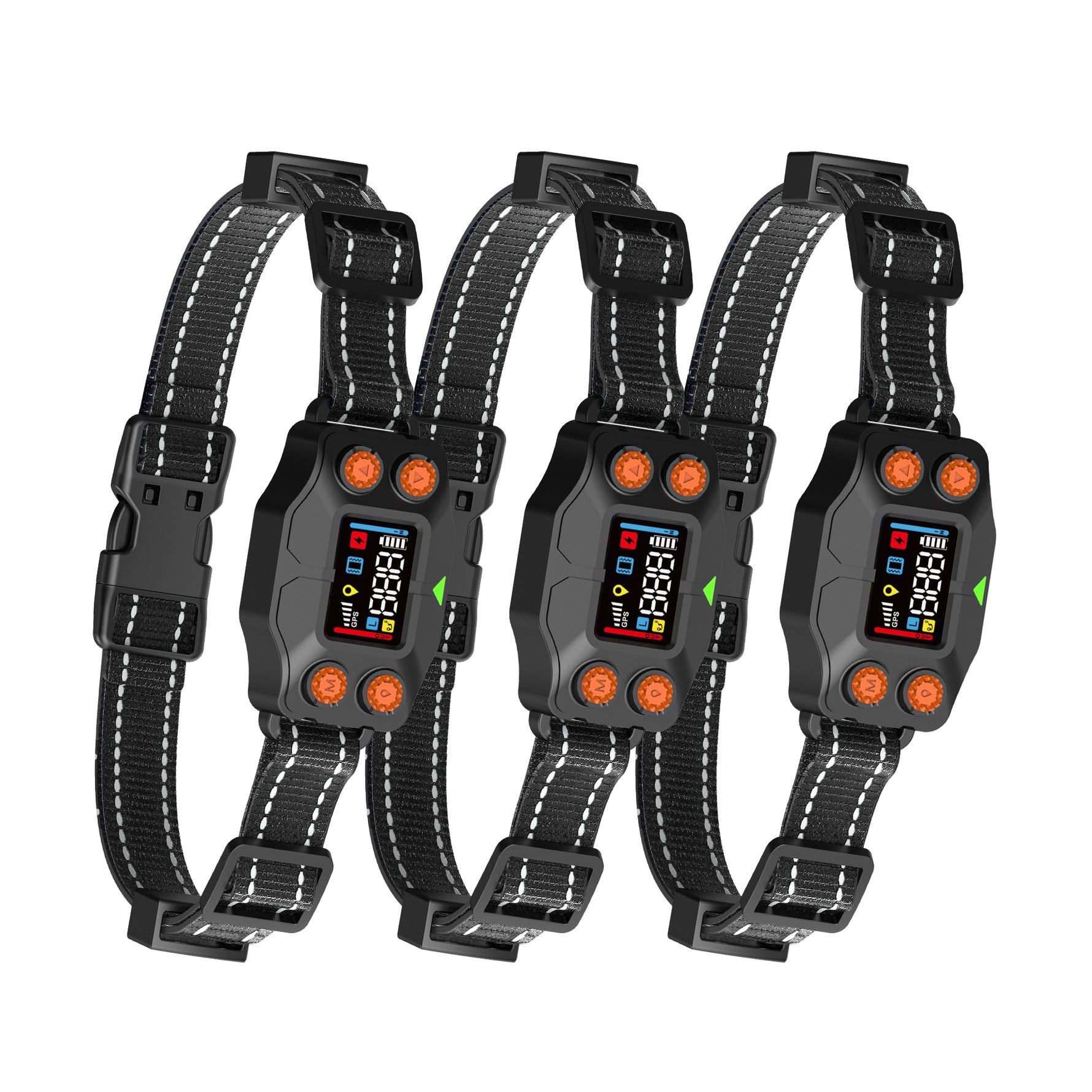 PetHey-Wireless-Dog-Fence-F830-3Collar