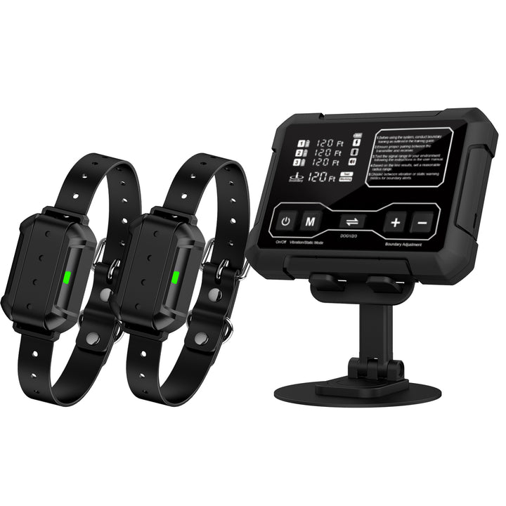 PetHey-Wireless-Dog-Fence-F900-2Dog-Black-1