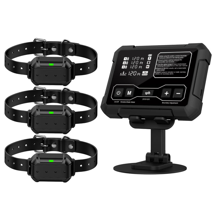 PetHey-Wireless-Dog-Fence-F900-3Dog-Black-1