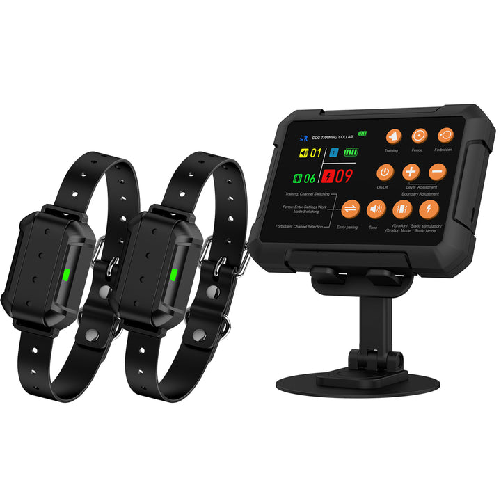 PetHey-Wireless-Dog-Fence-F900Plus-2Dog-Black