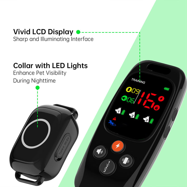 T800 2-in-1 Dog Training Collar