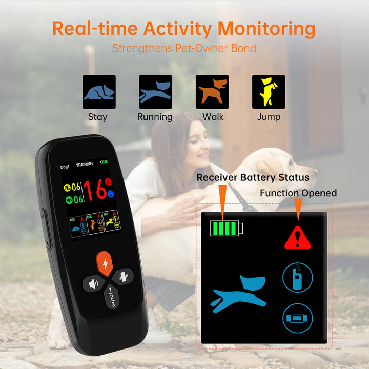 T800Plus 4-in-1 Remote Dog Training Collar