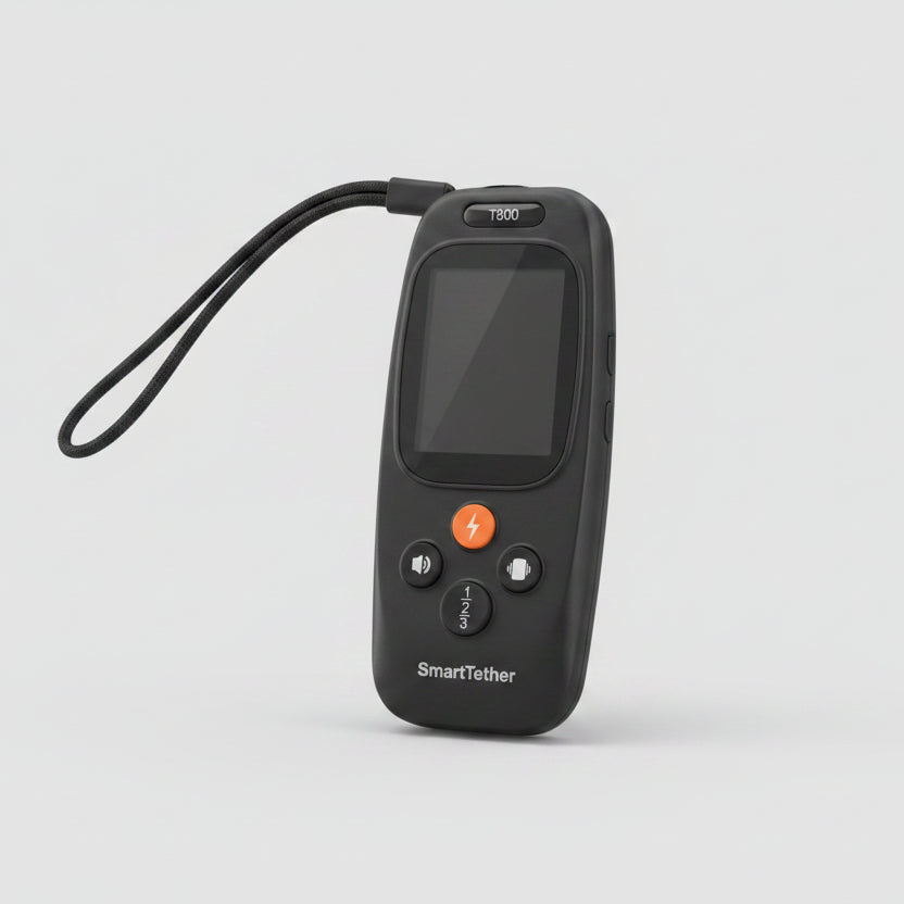 SmartTether  Electro-dynamic apparatus for the remote control of signals for Dog Training Systems